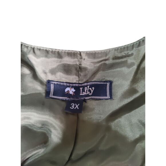 Vintage Lily dress jacket size 3X - Picture 3 of 3